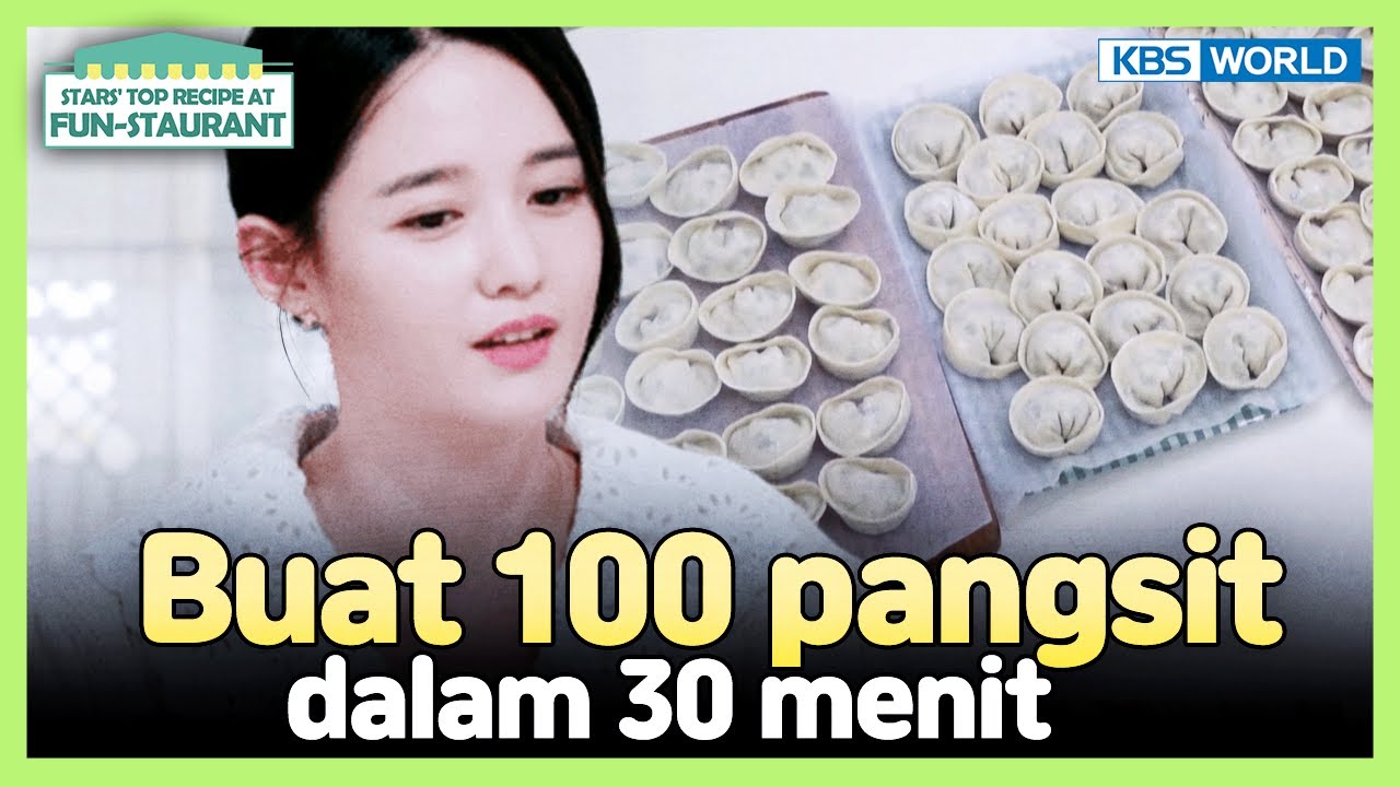 [IND/ENG] Kakak sulung Bora masak 100 pangsit untuk 12 adiknya!! | Fun-Staurant | KBS WORLD 231023
