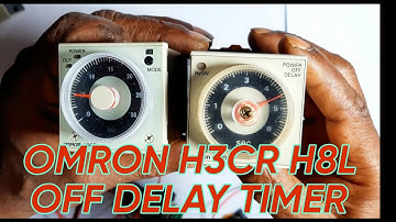 Omron H3cr Off Delay Timer Connection In Bangla