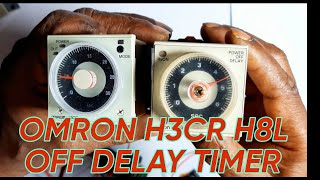 Omron H3cr Off Delay Timer Connection In Bangla