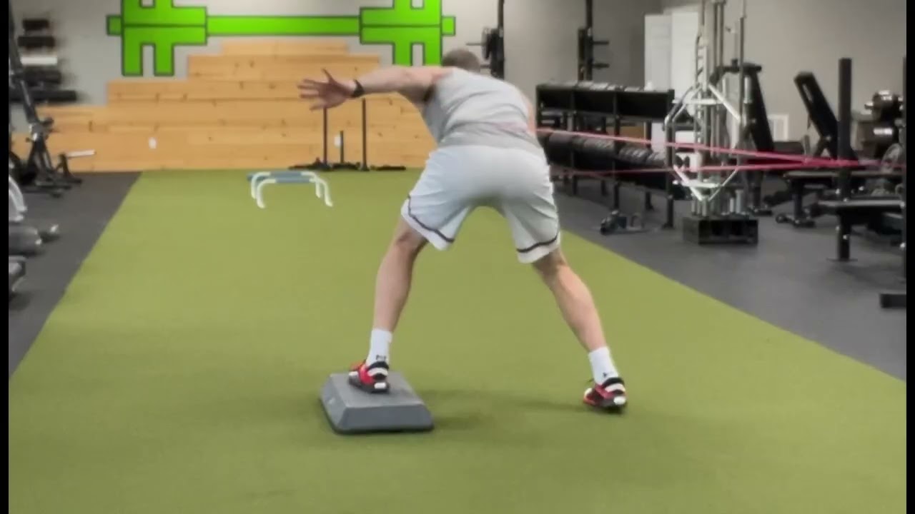 Low Box Band Resisted Lateral Power Push
