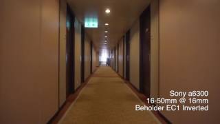 Beholder EC1 3-axis gimbal and Sony a6300 16-50mm running test + PID settings