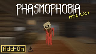 👻 Phasmophobia Mod in Minecraft PE Download – Hunt Ghosts with EMF & Spirit Box!