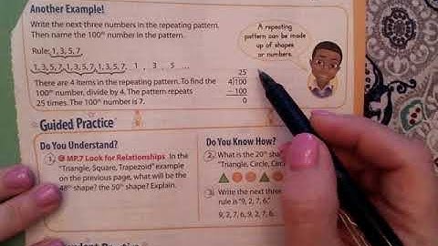 Contingency Plan Day 5, 14-3 Patterns: Repeating Shapes