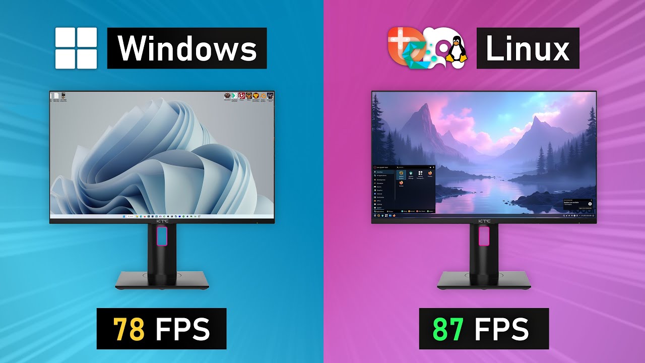 Windows vs Linux in 2026  - Older AMD & NVIDIA GPU Benchmarks