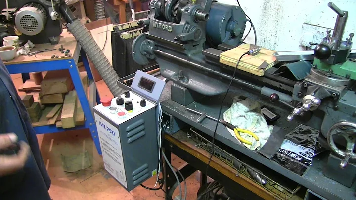 Myford ML7 motor vfd and tachy
