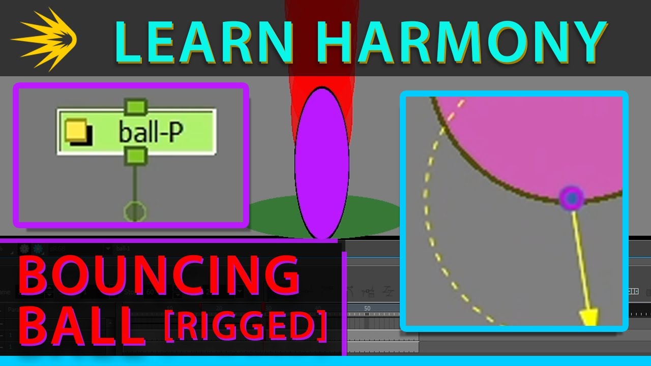 Intro to Toon Boom Harmony - 07 Bouncing Ball [Rigged]