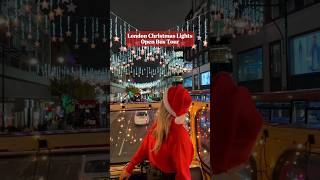 London Christmas Lights Bus Tour! #londonchristmaslights #london #thingstodoinlondon