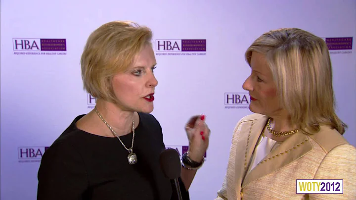 Nancy Lurker, CEO of PDI on the HBA Red Carpet