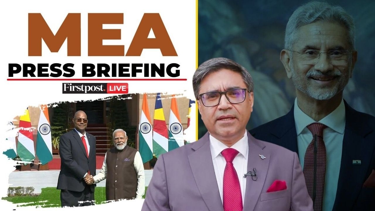 LIVE: MEA Press Briefing on Seychelles President Patrick Herminie's India Visit | USA | Iran | Trade