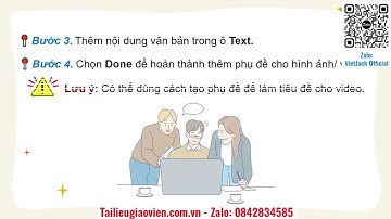 Giáo án PowerPoint Bài 8: Thêm tiêu đề phụ đề cho video | GA điện tử | Tin học 9 Cánh diều
