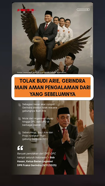 #foryou #latestnews #government #prabowo #gerindra #budiarie #projo #enterhome #short
