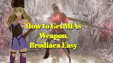 Code Vein Mia Valuables / weapon(Brodiaea) exchange & trading items guide