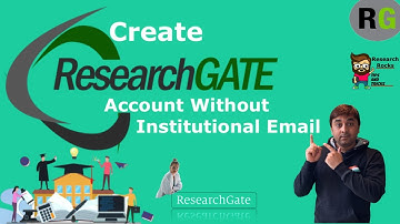 How to Sign Up for ResearchGate Without an Institutional Email | Easy Step-by-Step Guide