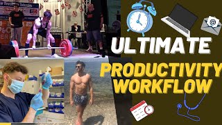 Productivity secrets 🚀 My maximum productivity workflow as doctor 👨🏻‍⚕️ & business owner 📈