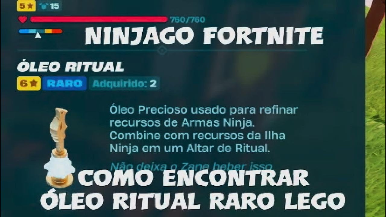 Como encontrar óleo ritual raro lego - YouTube