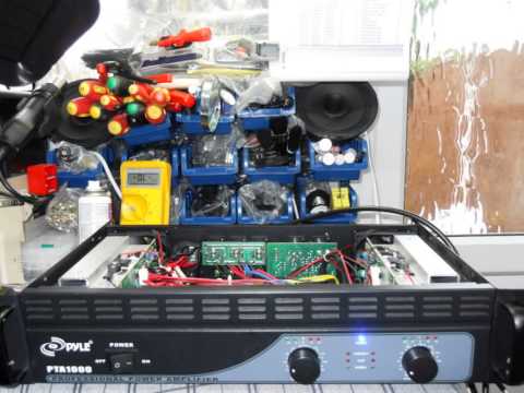 Pyle PTA1000 Amplifier Repair