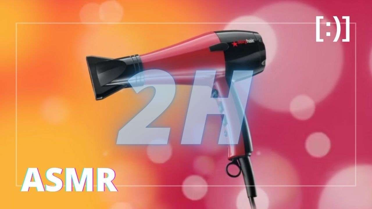 2 часа Фен / Fon / Hair Dryer / Расслабляющий Звук / Белый Шум