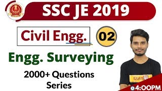 Class 02|| SSC JE 2019 || Civil Engg.|| by Ajay sir||  Engg. Surveying