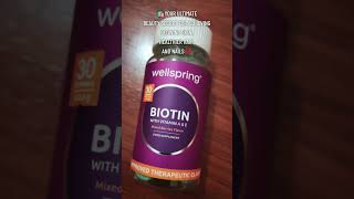 Wellspring Biotin with Vitamin A & E | R1 R1