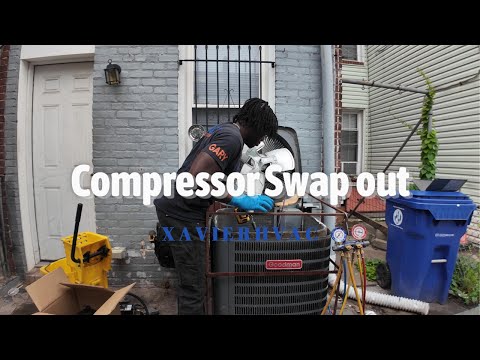 HVAC Tech Day in the Life | Replacing a Failed Compressor