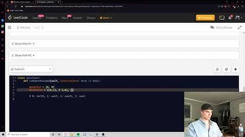 CHILL CODING SESSION: LeetCode September Challenge - Question 17: Robot Bounded In Circle