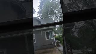 STORMS IN MASON CITY IOWA ARE NO JOKE! ITS HERE! #severestorms