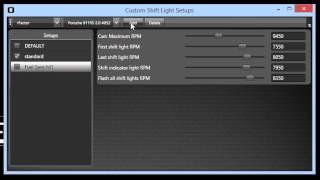 Siminstruments custom shift light setups