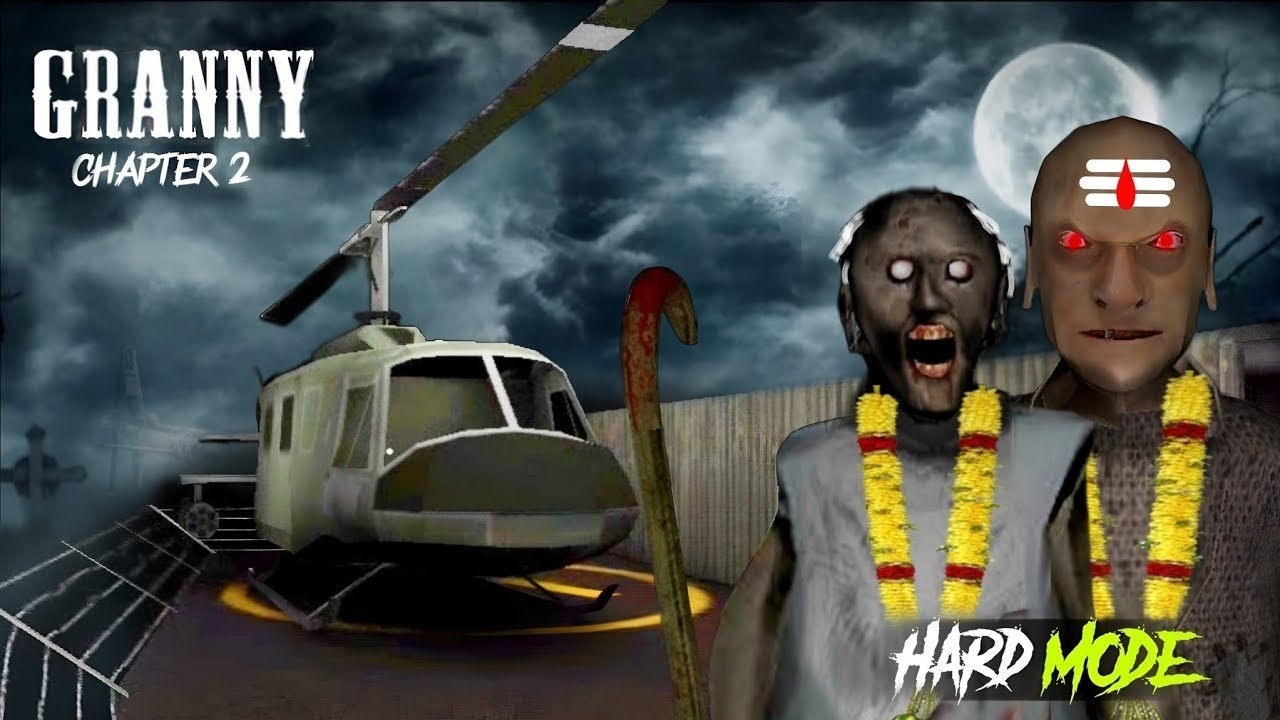 Granny Chapter 2 Hard Mode Helicopter Escape Gameplay | EP1