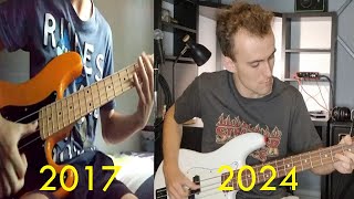My Bass Guitar Progress (Throughout the Years)