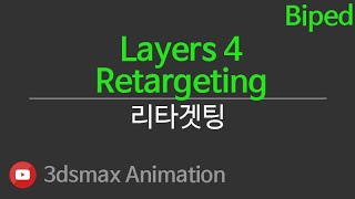 3dsMax Biped Layers4 Retargeting