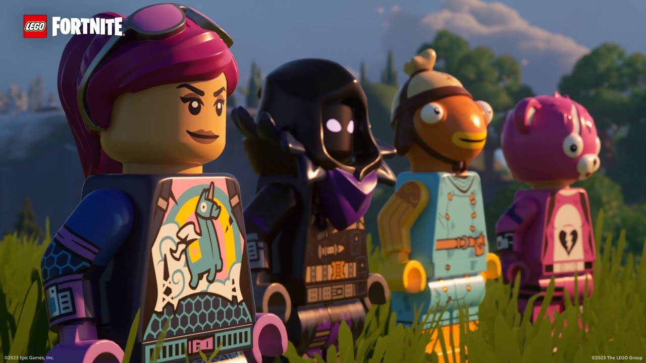 LEGO Fortnite agrega aún más máscaras, incluida una actualización festiva
