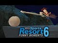 PAGS VS THE CANTALOUPE! Wii Sports Resort Funny Moments - Archery Secrets and More!! (Part 6)