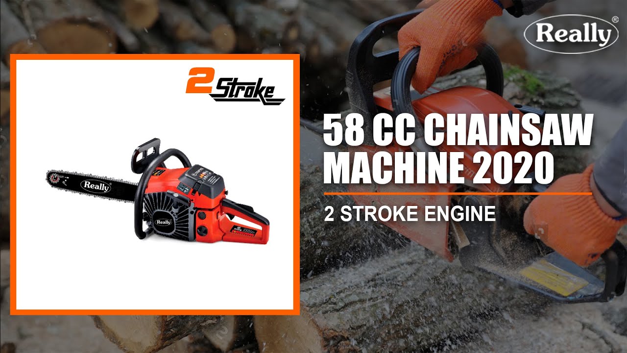 58 CC CHAINSAW MACHINE in india Wood Cutter Machine Test Top