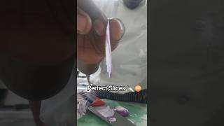 🔪 Fast Onion Slicing | Chef Knife Skills & Satisfying ASMR 🧅✨ #Shorts