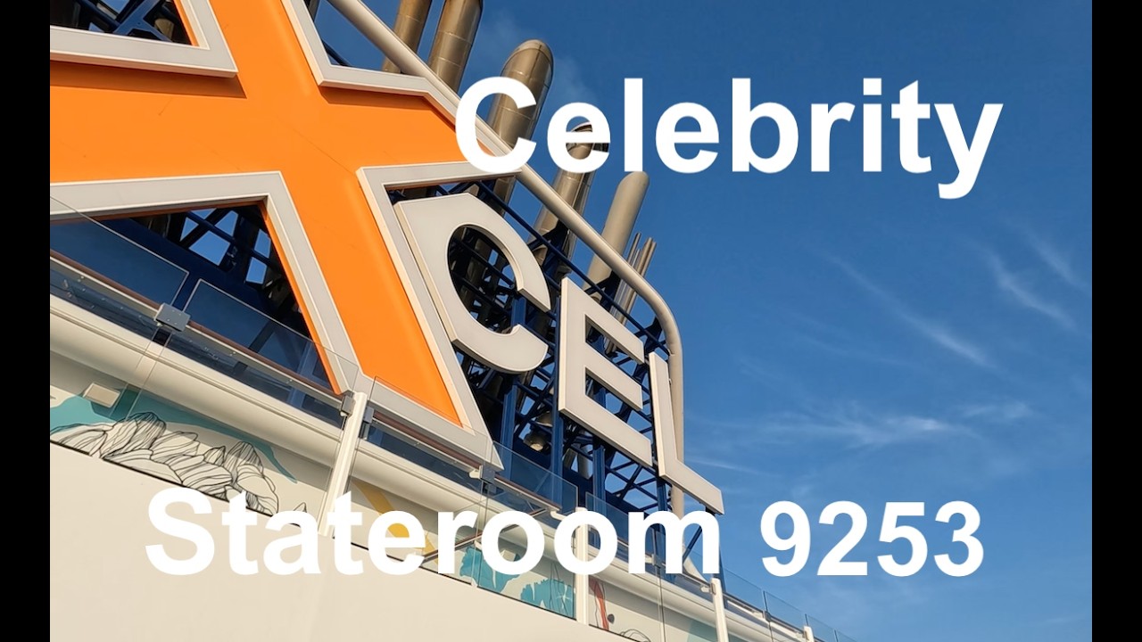 Celebrity Xcel Cruise Ship Stateroom 9253 look inside the Aquaclass Stateroom with infinite balcony