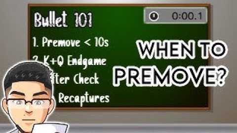 Bullet 101 | Clutch PREMOVES in Bullet Chess with these 5 Tips!