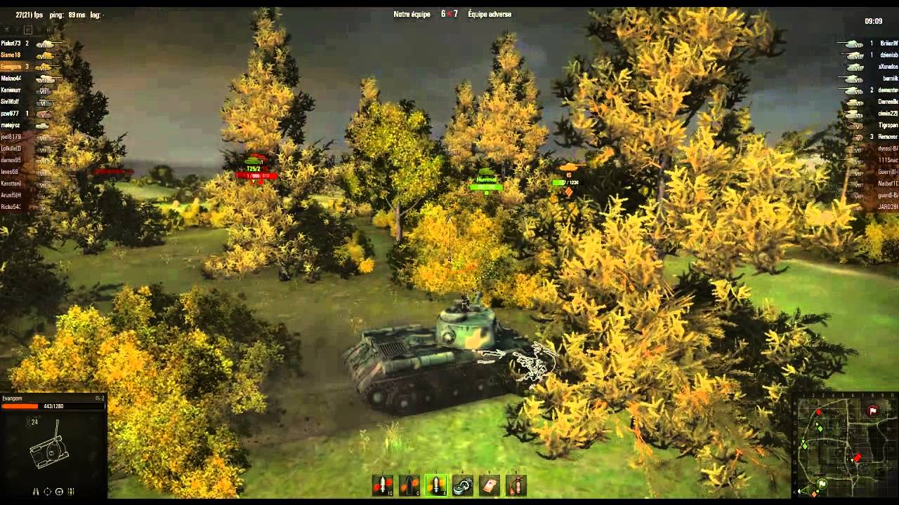 [WOT] combat IS 2 World of Tanks