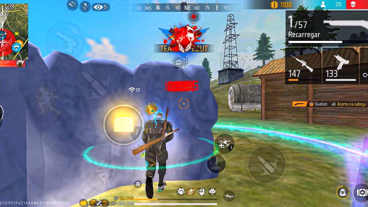 FIZ O IMPOSSÍVEL NESSA RANK NO FREE FIRE É FUI BANIDO 🤯🔥