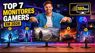 Qual MELHOR MONITOR GAMER Custo Benefício 2026? Top 7 Melhores Monitores Gamers ✅ (300HZ)