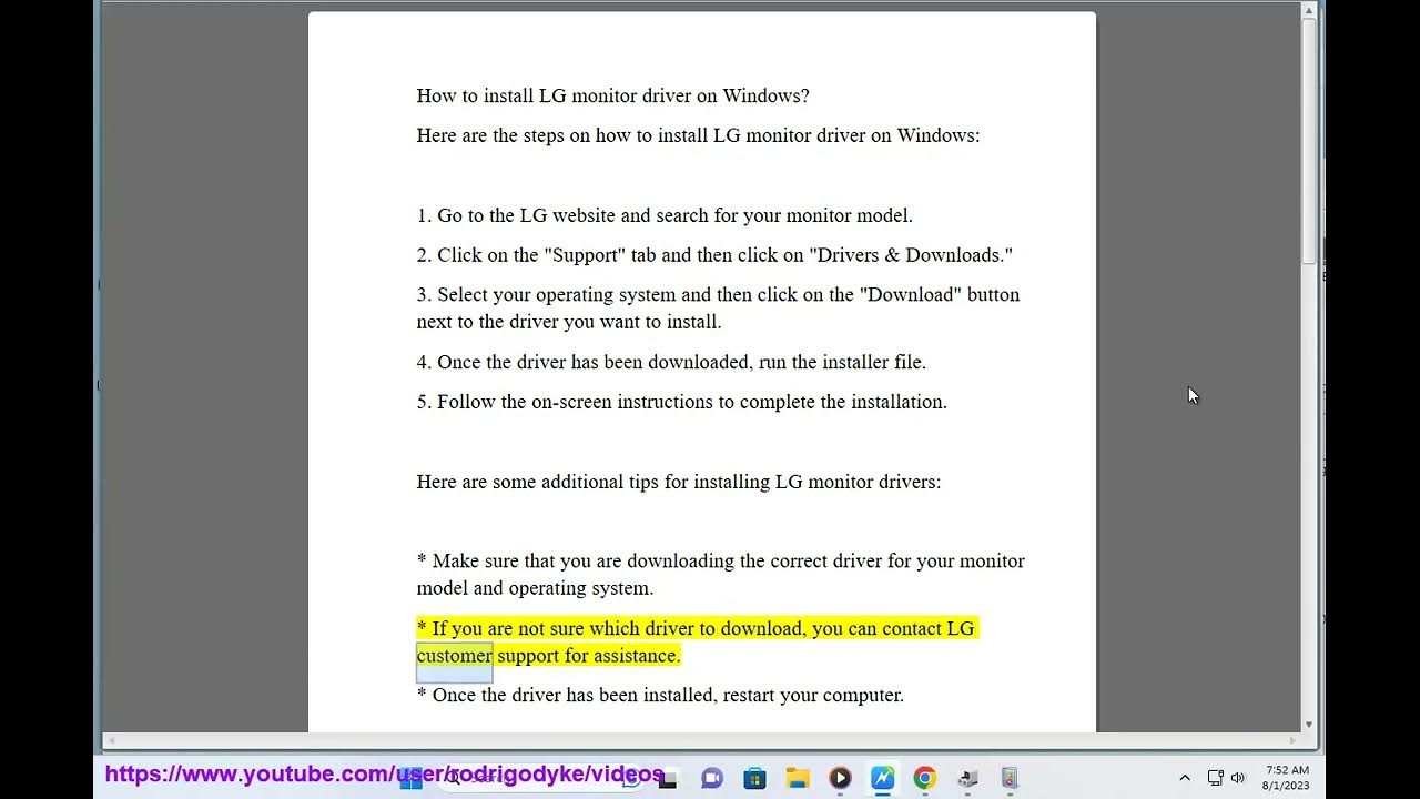 install-lg-monitor-driver-on-windows-youtube