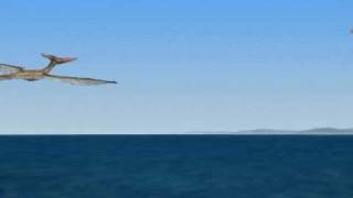 Dinosaur Safari (Early Cretaceous) Clip #8: Pteranodon