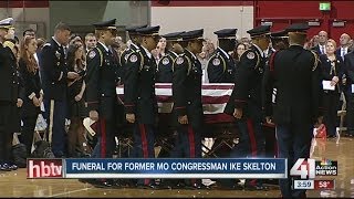 Funeral for former Missouri Congressman Ike Skelton
