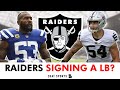 Las vegas raiders signing a nfl free agent lb raiders rumors via sports illustrated