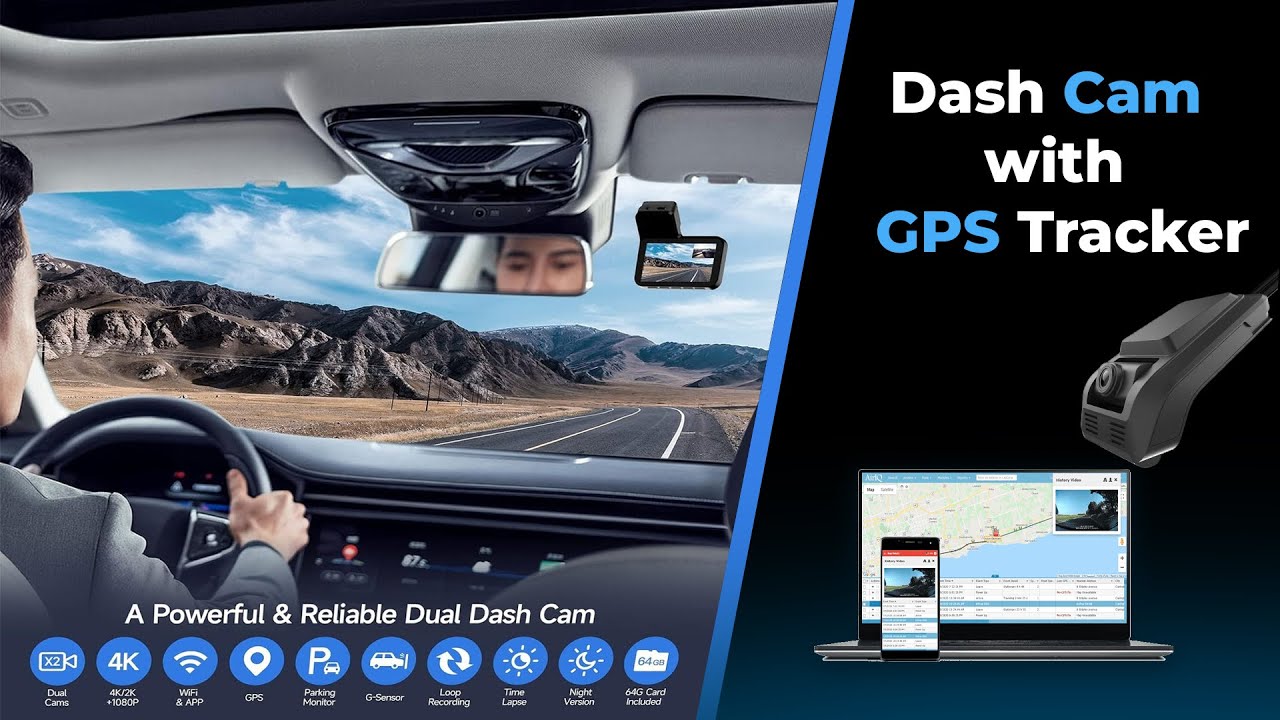 Best Dash Cam with GPS Tracker for Your Car in 2025 | Real-Time Location + HD Recording