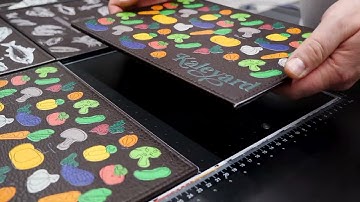 Maak kennis met de VersaOBJECT LO-serie - Toepassing van leren placemats