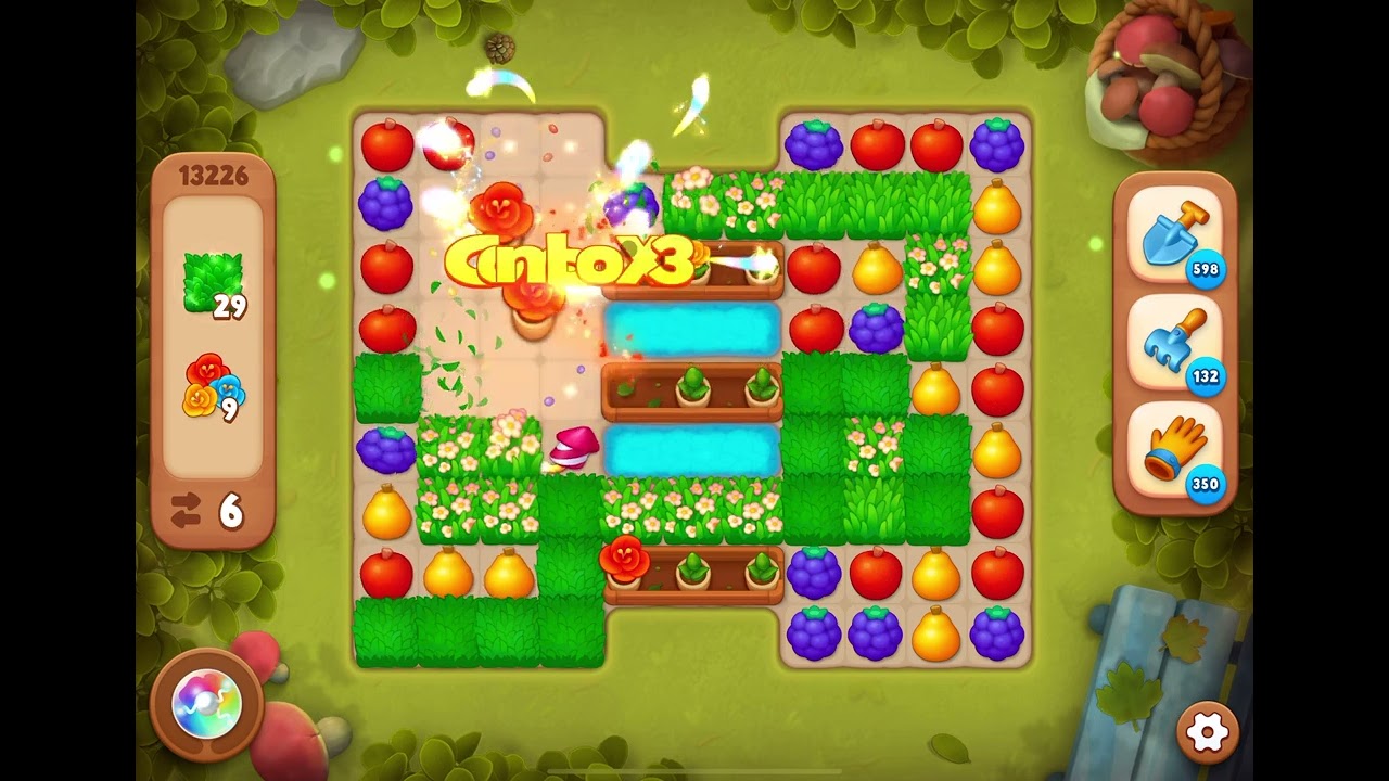GardenScapes Level 13226 no boosters