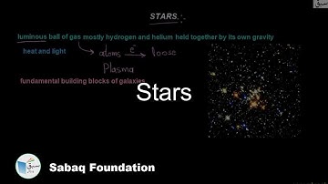 Stars, General Science Lecture | Sabaq.pk
