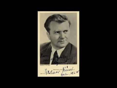 Gerhard Hüsch_Schubert : "Der Erlkönig" 魔王