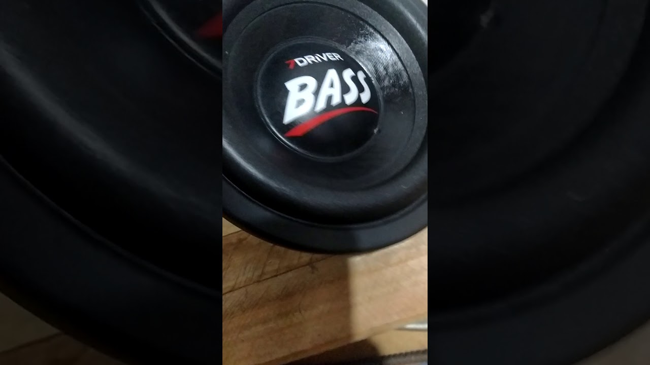Umboxing Subwoofer 7Driver 1k2 Bass 8 polegadas