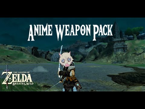 The Legend of Zelda: BOTW Anime Weapon Mod Showcase